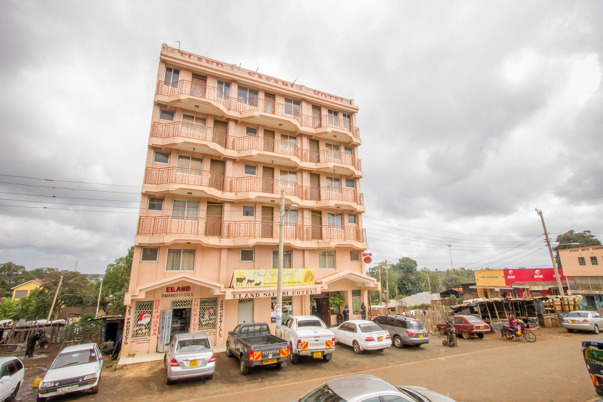 Eland Safari Hotel Nyeri Kültér fotó