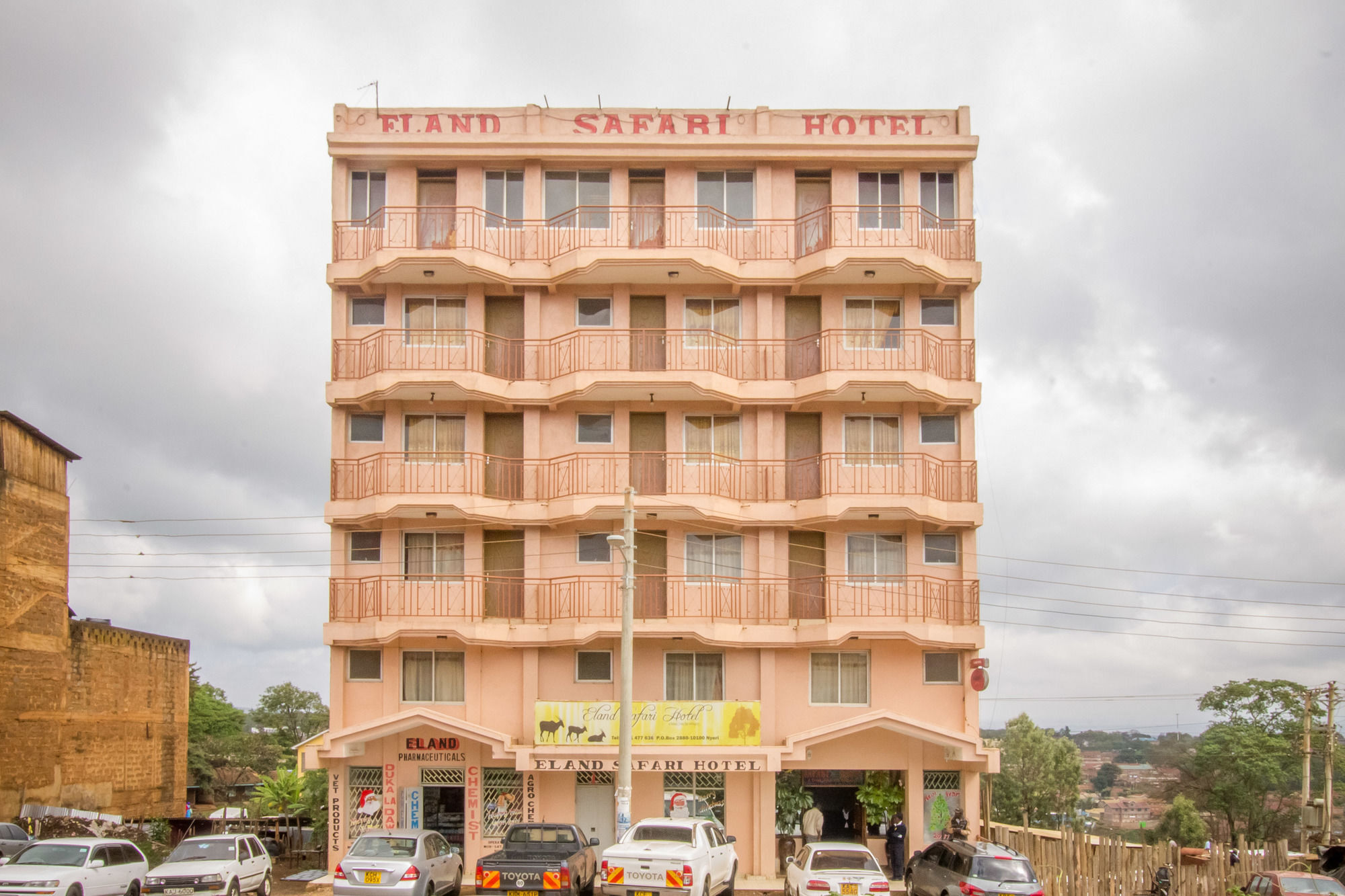 Eland Safari Hotel Nyeri Kültér fotó